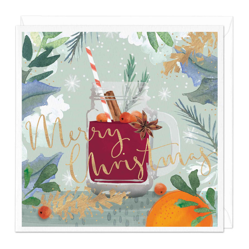 Christmas Card Pack - ZXCB09 - Festive Tipple Christmas Card (36 Pack) - Festive Tipple Christmas Card Pack - Whistlefish