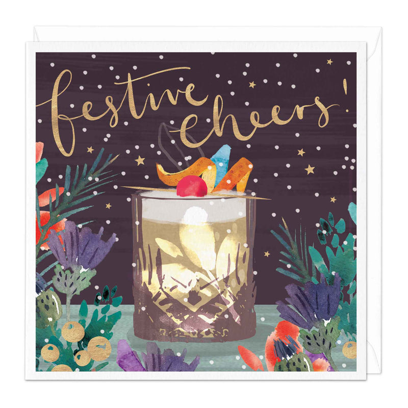 Christmas Card Pack - ZXCB09 - Festive Tipple Christmas Card (36 Pack) - Festive Tipple Christmas Card Pack - Whistlefish