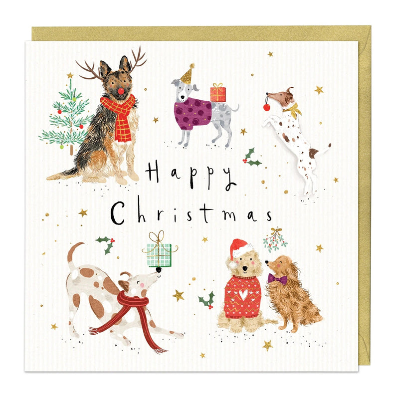 Christmas Card Pack - ZXCB15 - Furry Friends Christmas Cards (36 Pack) - Furry Friends Christmas Card (36 Pack) - Whistlefish