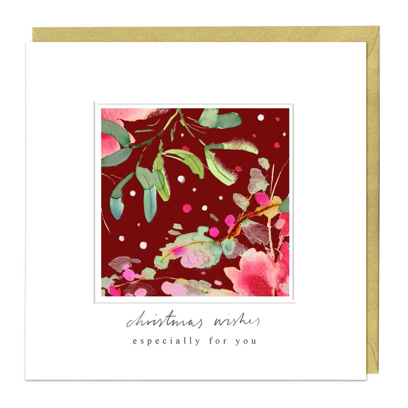 Christmas Card Pack - ZXCB23 - Framed Floral Christmas Cards (36 Pack) - Framed Floral Christmas Cards (36 Pack) - Whistlefish