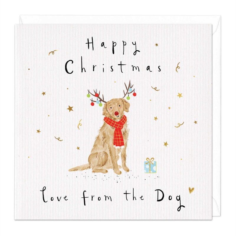 Christmas Card - X3112 - Tale Dog Christmas Card - Tale Dog Christmas Card - Whistlefish