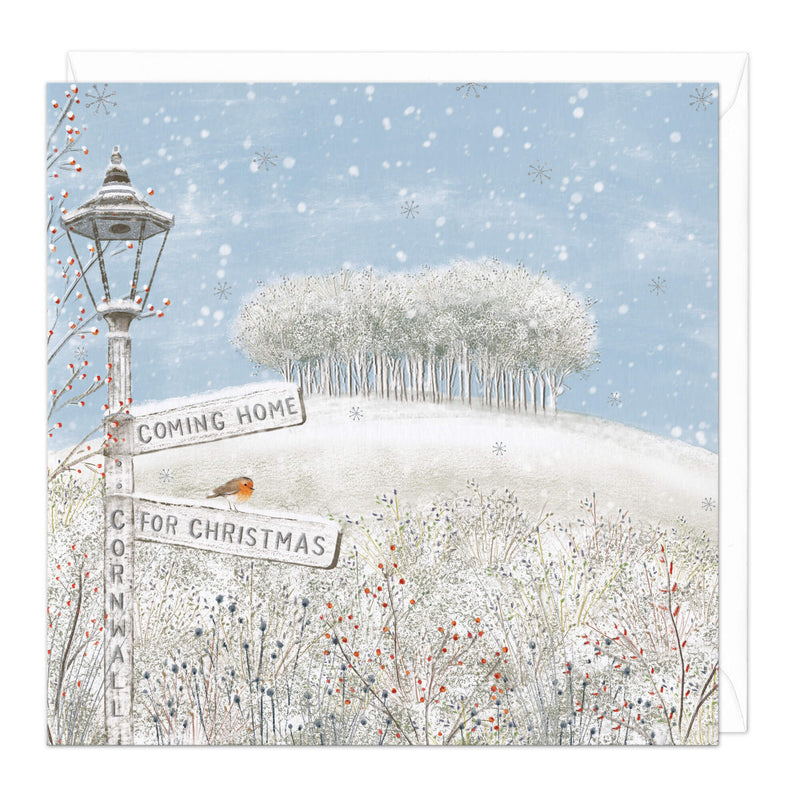 Christmas Card - X3242 - Coming Home Trees Christmas Card - Coming Home Trees Christmas Card - Whistlefish