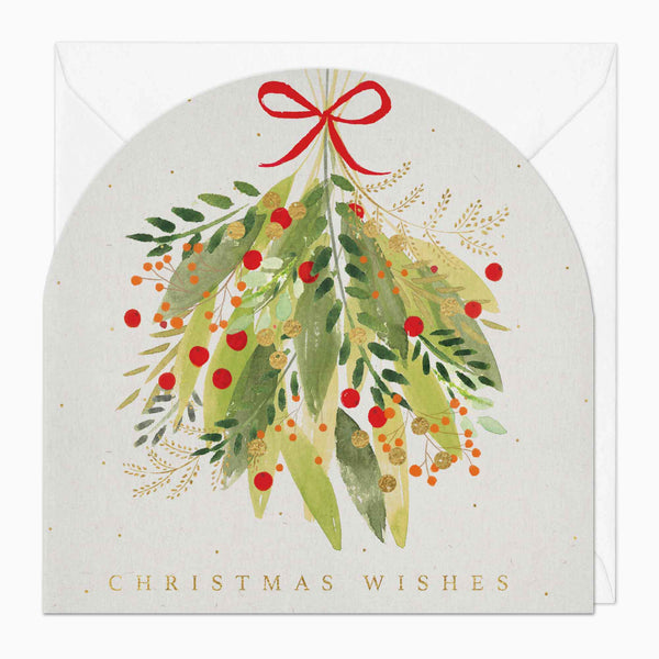 Christmas Card-XA037 - Watercolour Bunch Christmas Card-Whistlefish