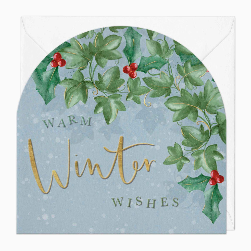 Christmas Card-XA106 - Winter Wishes Christmas Card-Whistlefish