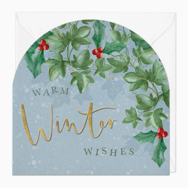 Christmas Card-XA106 - Winter Wishes Christmas Card-Whistlefish