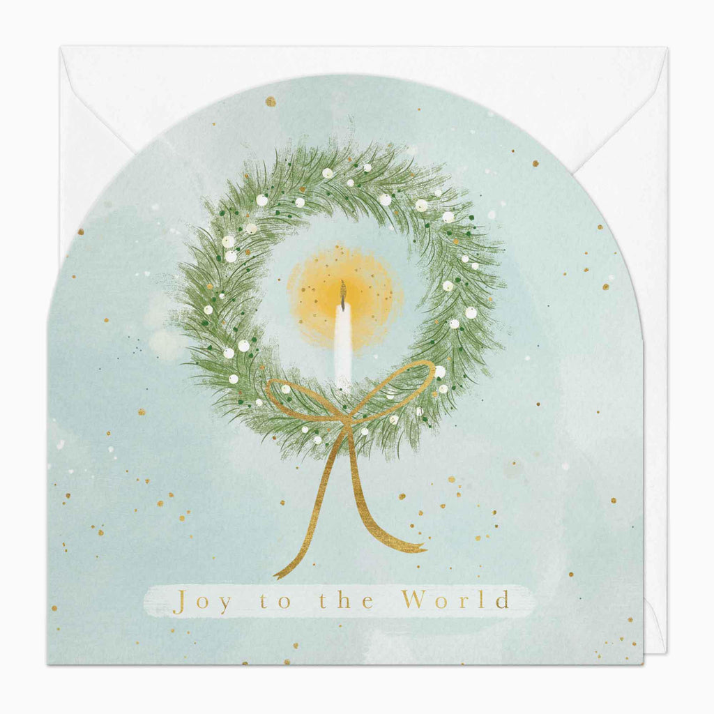 Christmas Card-XA135 - Joy To The World Christmas Card-Whistlefish