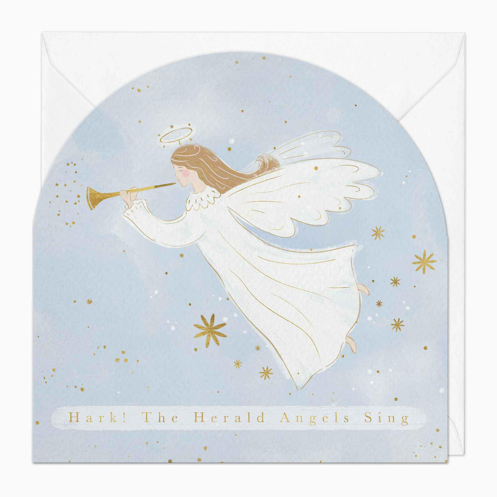 Christmas Card-XA136 - Hark The Herald Christmas Card-Whistlefish
