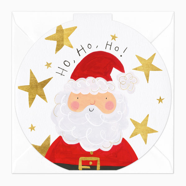 Christmas Card-XA145 - Santa Christmas Card-Whistlefish