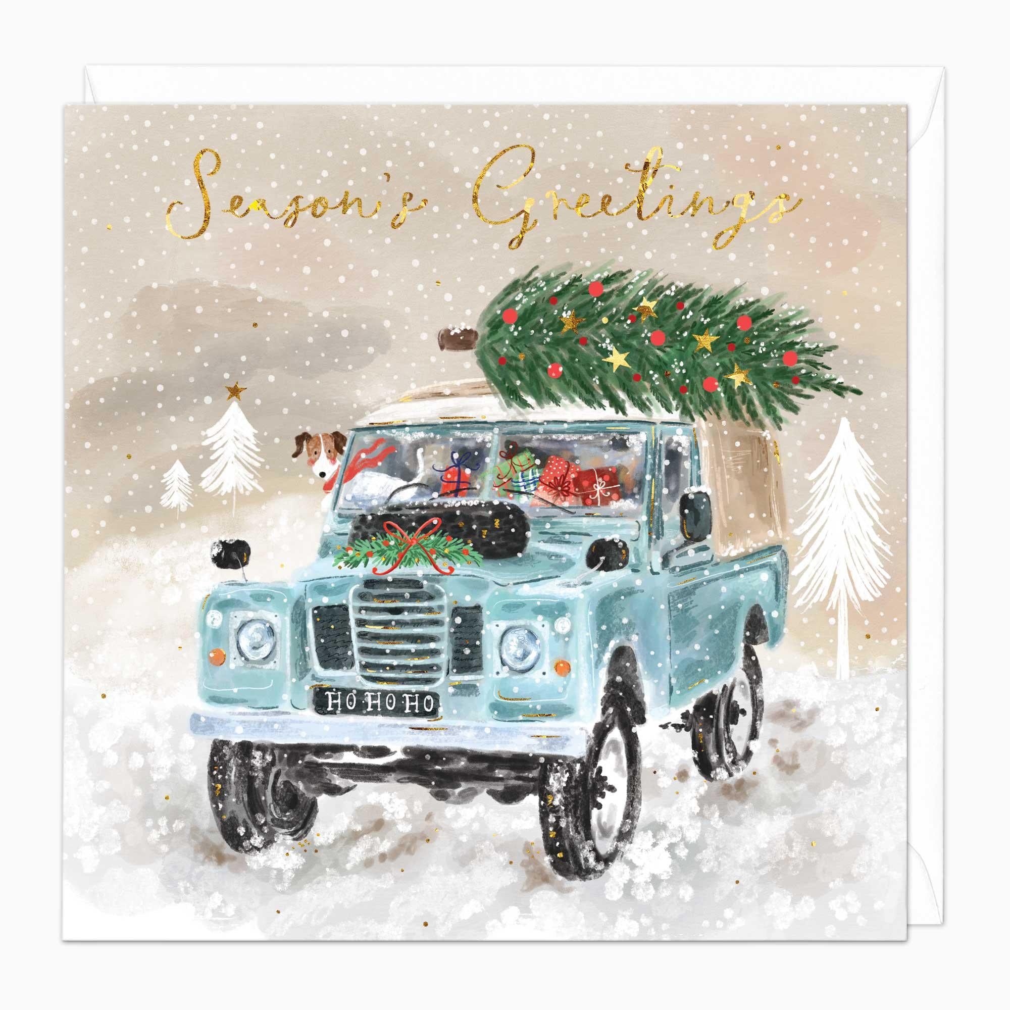 Christmas Card-XA196 - Off-Road Christmas Card-Whistlefish