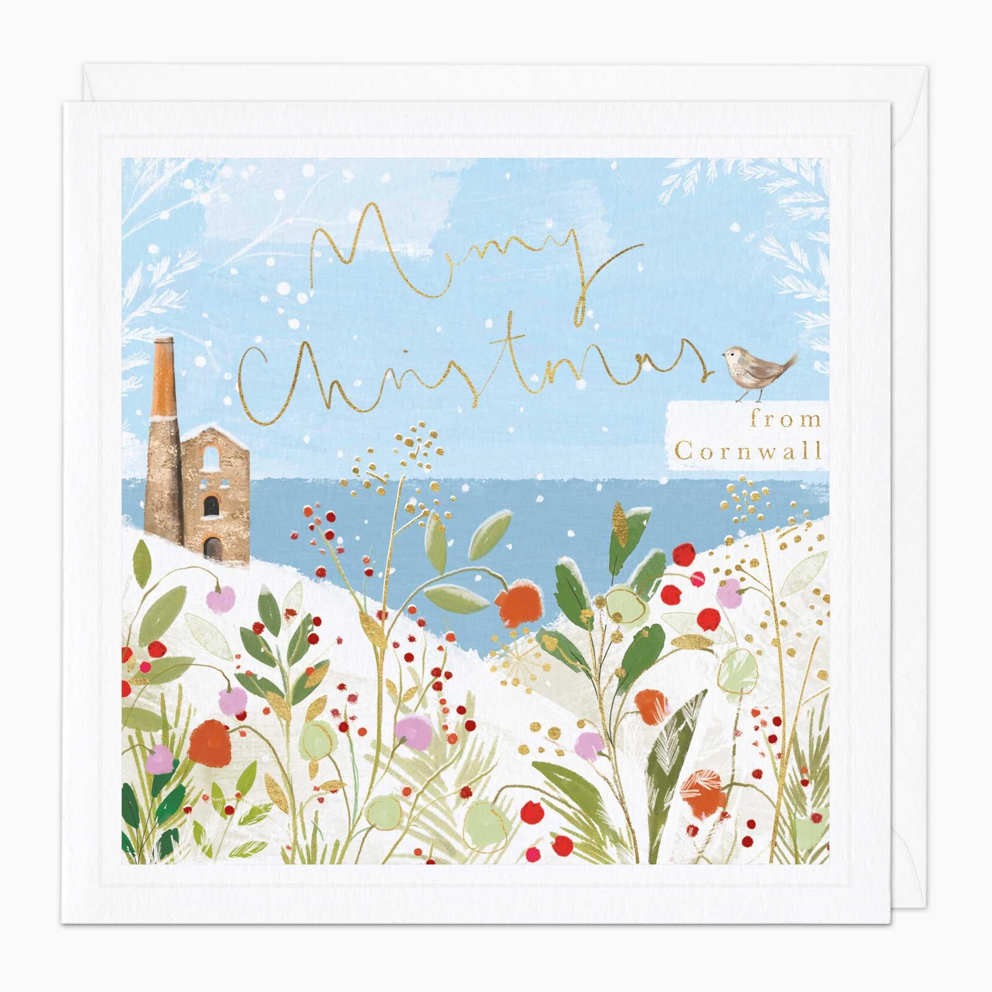 Christmas Card-XA300 - Wheal Coates Christmas Card-Whistlefish