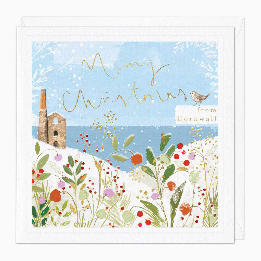 Christmas Card-XA300 - Wheal Coates Christmas Card-Whistlefish