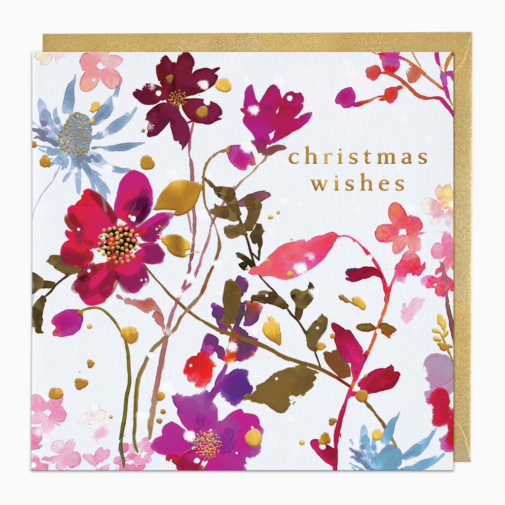 Christmas Card-XA333 - Winter Garden Christmas Card-Whistlefish