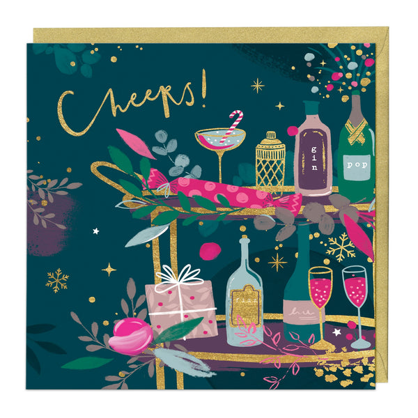 Christmas Card - Z088 - Cheers! Christmas Card - Cheers! Christmas Card - Whistlefish