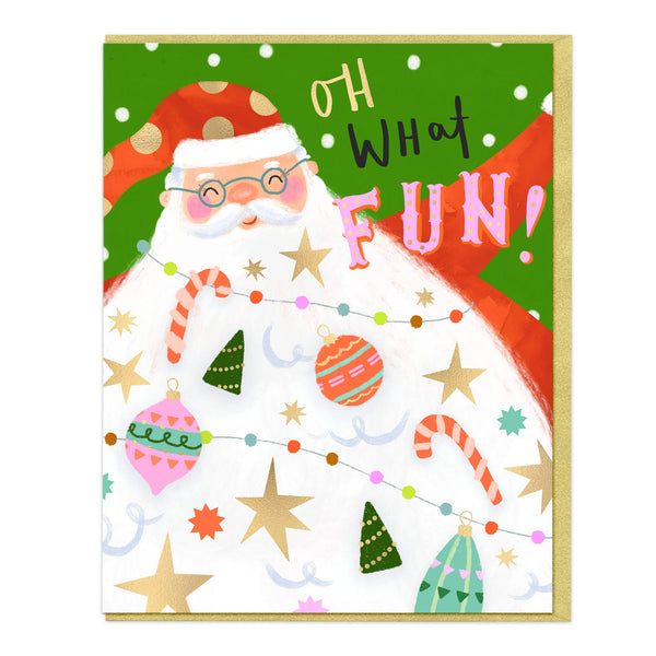 Christmas Card - Z092 - Oh What Fun Christmas Card - Oh What Fun Christmas Card - Whistlefish