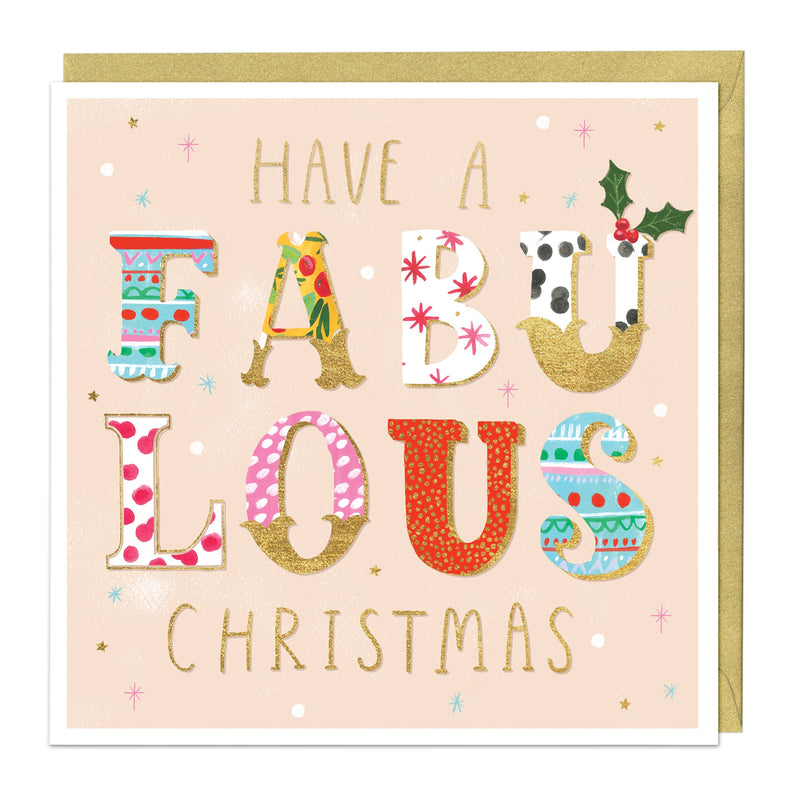 Christmas Card - Z119 - Fabulous Christmas Card - Fabulous Christmas Card - Whistlefish