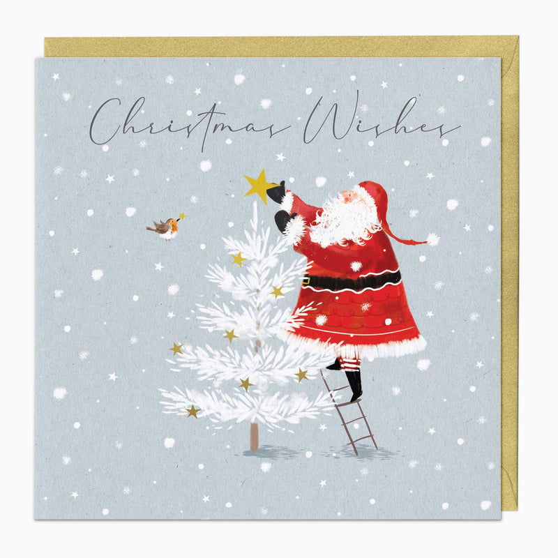 Christmas Card - Z146 - Santa's Star Christmas Card - Santa's Star Christmas Card - Whistlefish