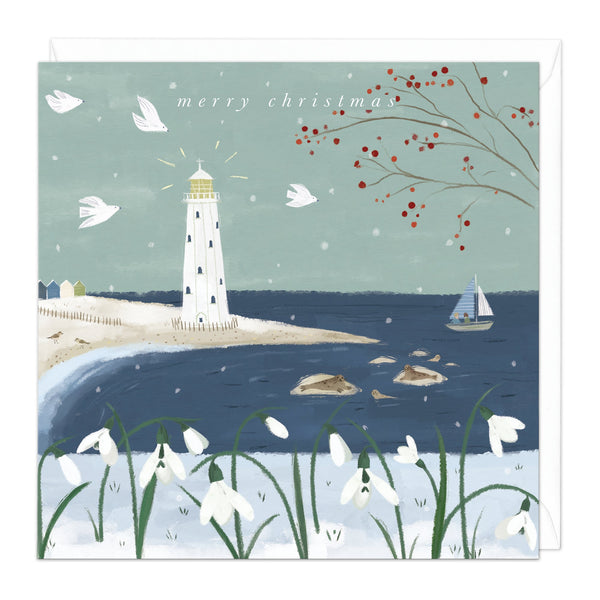 Christmas Card - Z303 - Snowdrop Bay Christmas Card - Snowdrop Bay Christmas Card - Whistlefish