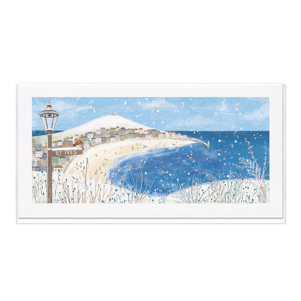 Christmas Card - Z306 - St Ives View Christmas Card - St Ives View Christmas Card - Whistlefish