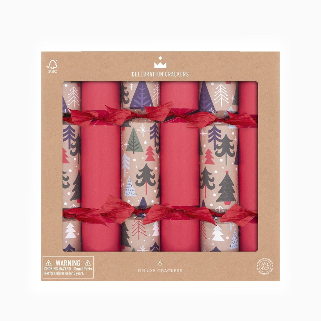 Christmas Crackers-CC-D605-FMP - 6 Jolly Forest Christmas Crackers-Heart & Soul