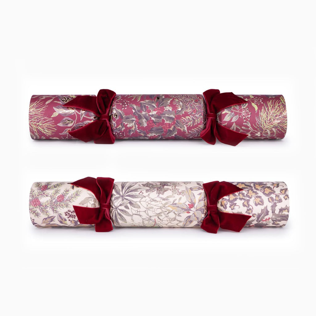 Christmas Crackers-CC-LA01-FMP - 6 Red Festive Christmas Crackers-Heart & Soul
