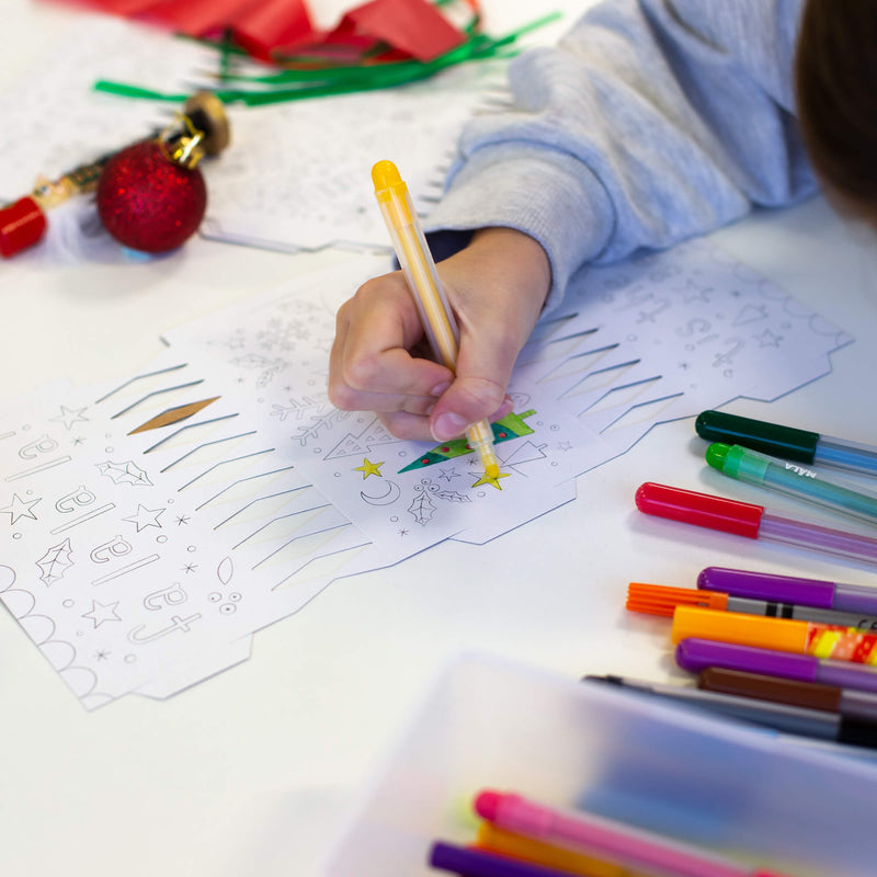 Children's Make Your Own Colour In Christmas Crackers - Whistlefish