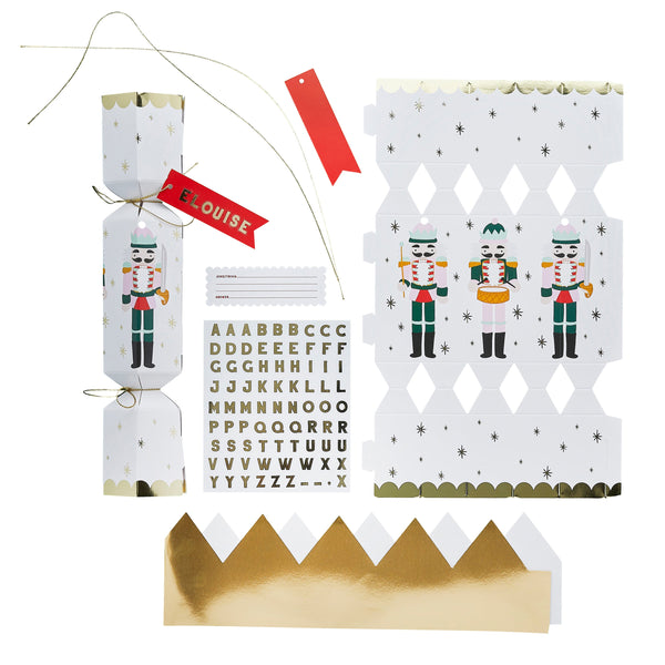 Christmas Craft - HBHJ111 - DIY Personalisable Nut-Cracker (6 Pack) - DIY Personalisable Nut-Cracker (6 Pack) - Whistlefish