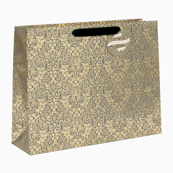 Christmas Gift Bag-GH72531 - Baroque Large Christmas Gift Bag-Glick