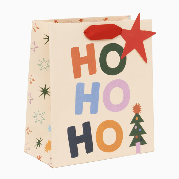 Christmas Gift Bag-GM102536 - Hohoho Medium Christmas Gift Bag-Glick