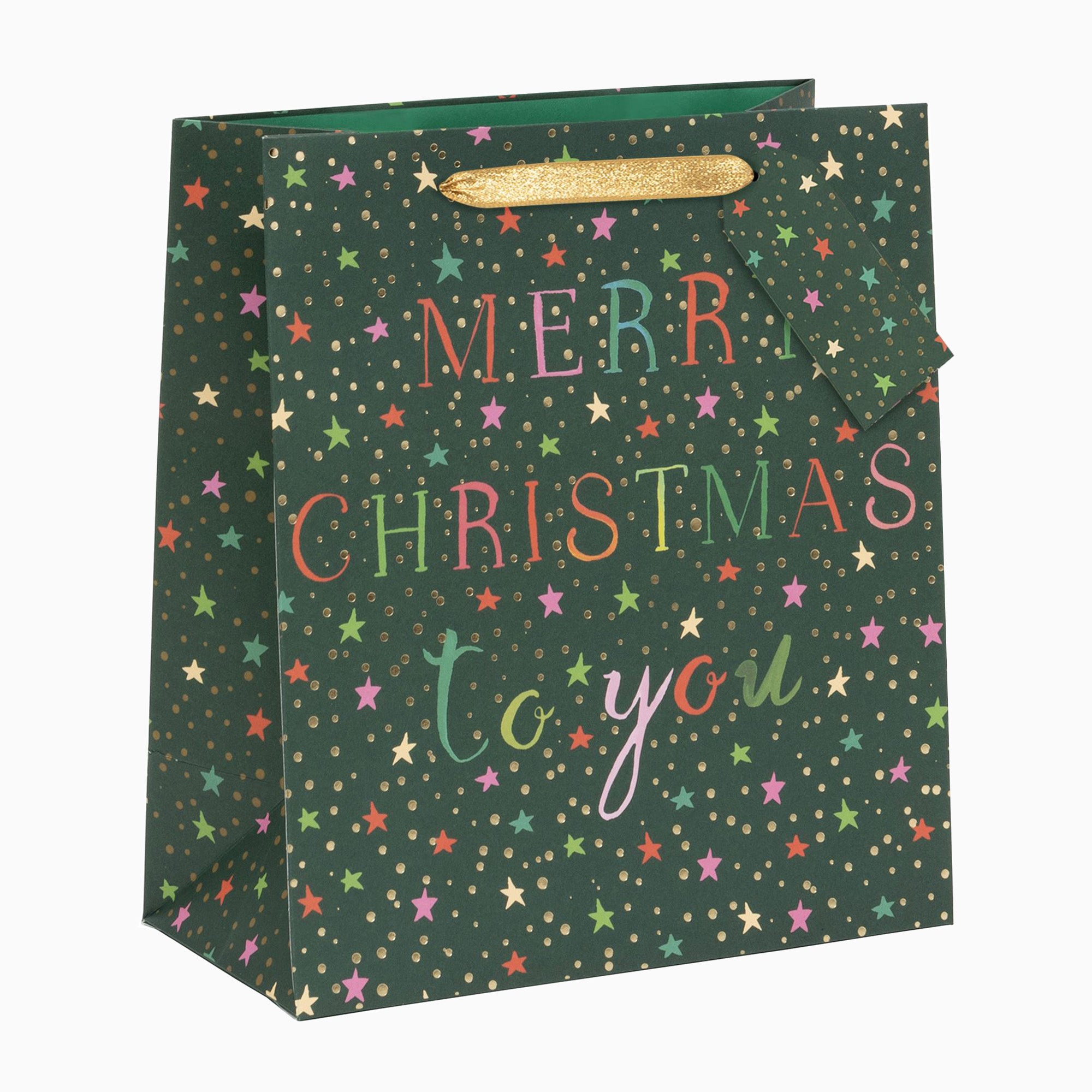 Christmas Gift Bag-GM42510 - Exquisite Medium Christmas Gift Bag-Glick