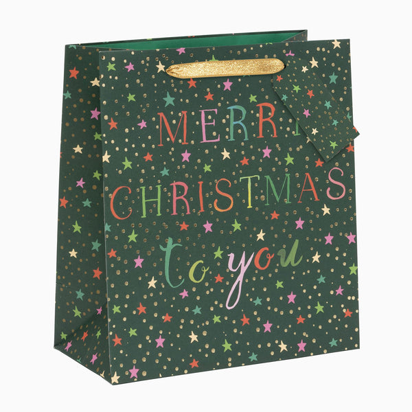 Christmas Gift Bag-GM42510 - Exquisite Medium Christmas Gift Bag-Glick