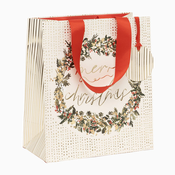 Christmas Gift Bag-GM42511 - Golden Medium Christmas Gift Bag-Glick