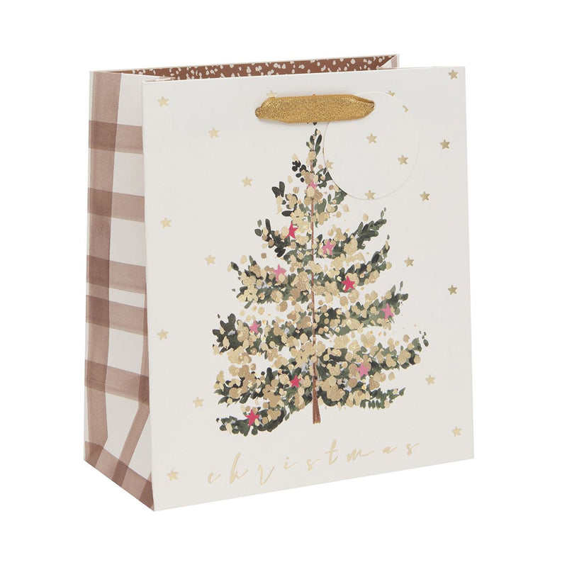 Christmas Gift Bag - GMSX34 - Star Pines Medium Gift Bag - Star Pines Medium Gift Bag - Whistlefish