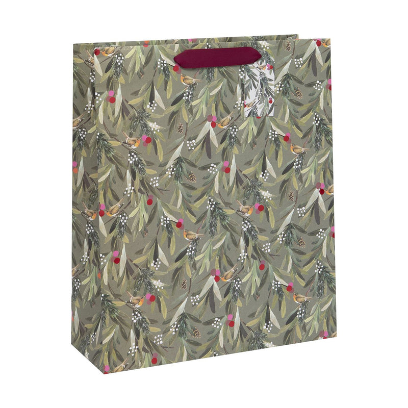 Christmas Gift Bag - GPDX01 - Fairy-Tale Foliage XL Gift Bag - Fairy-Tale Forest XL Gift Bag - Whistlefish