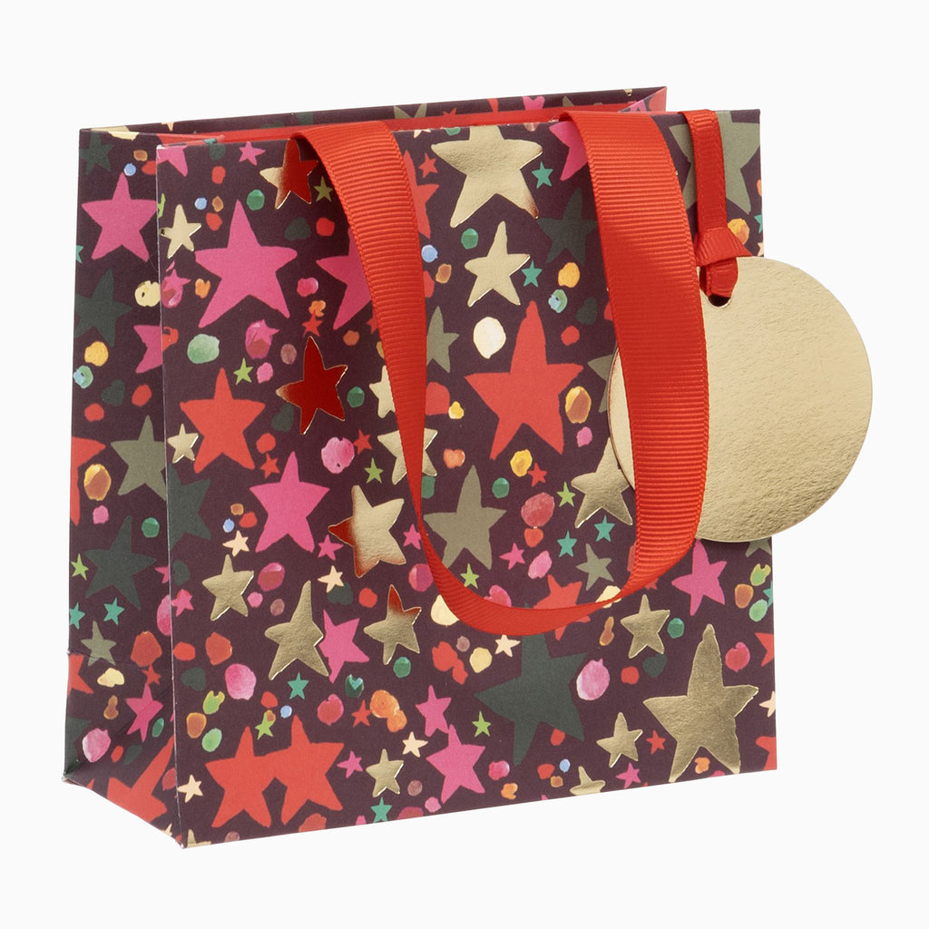 Christmas Gift Bag-GS4253 - Star Light Small Christmas Gift Bag-Glick