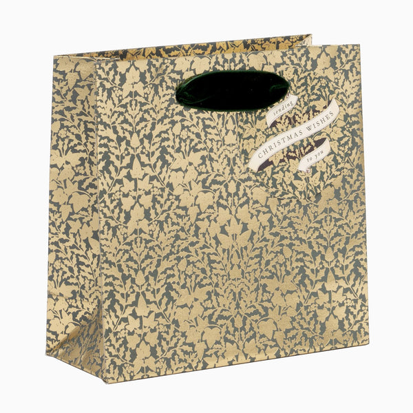 Christmas Gift Bag-GS72531 - Baroque Small Christmas Gift Bag-Glick