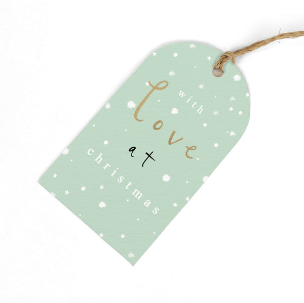 Christmas Gift Tag - ZWT11 - Love At Christmas Gift Tag (6 Pack) - Love At Christmas Gift Tag (6 Pack) - Whistlefish