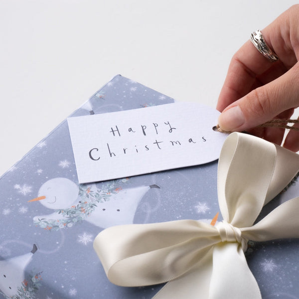 Christmas Gift Tag - ZWT12 - Happy Christmas Gift Tag (6 Pack) - Happy Christmas Gift Tag (6 Pack) - Whistlefish