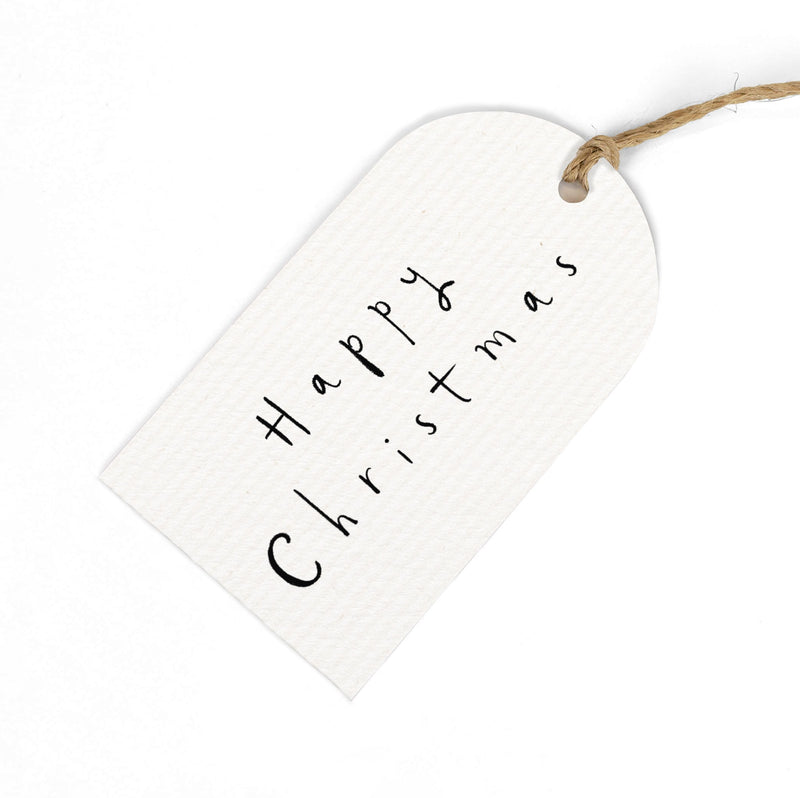 Christmas Gift Tag - ZWT12 - Happy Christmas Gift Tag (6 Pack) - Happy Christmas Gift Tag (6 Pack) - Whistlefish