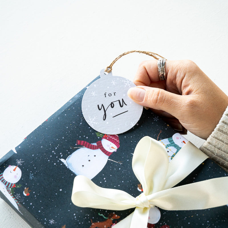 Christmas Gift Tag - ZWT14 - Snow For You Christmas Gift Tag (6 Pack) - Snow For You Christmas Gift Tag (6 Pack) - Whistlefish