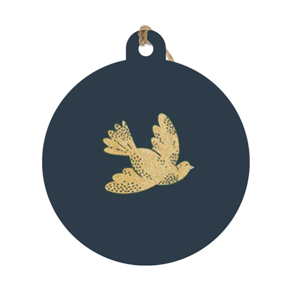 Christmas Gift Tag - ZWT23 - Golden Dove Christmas Gift Tag (6 Pack) - Golden Dove Christmas Gift Tag (6 Pack) - Whistlefish