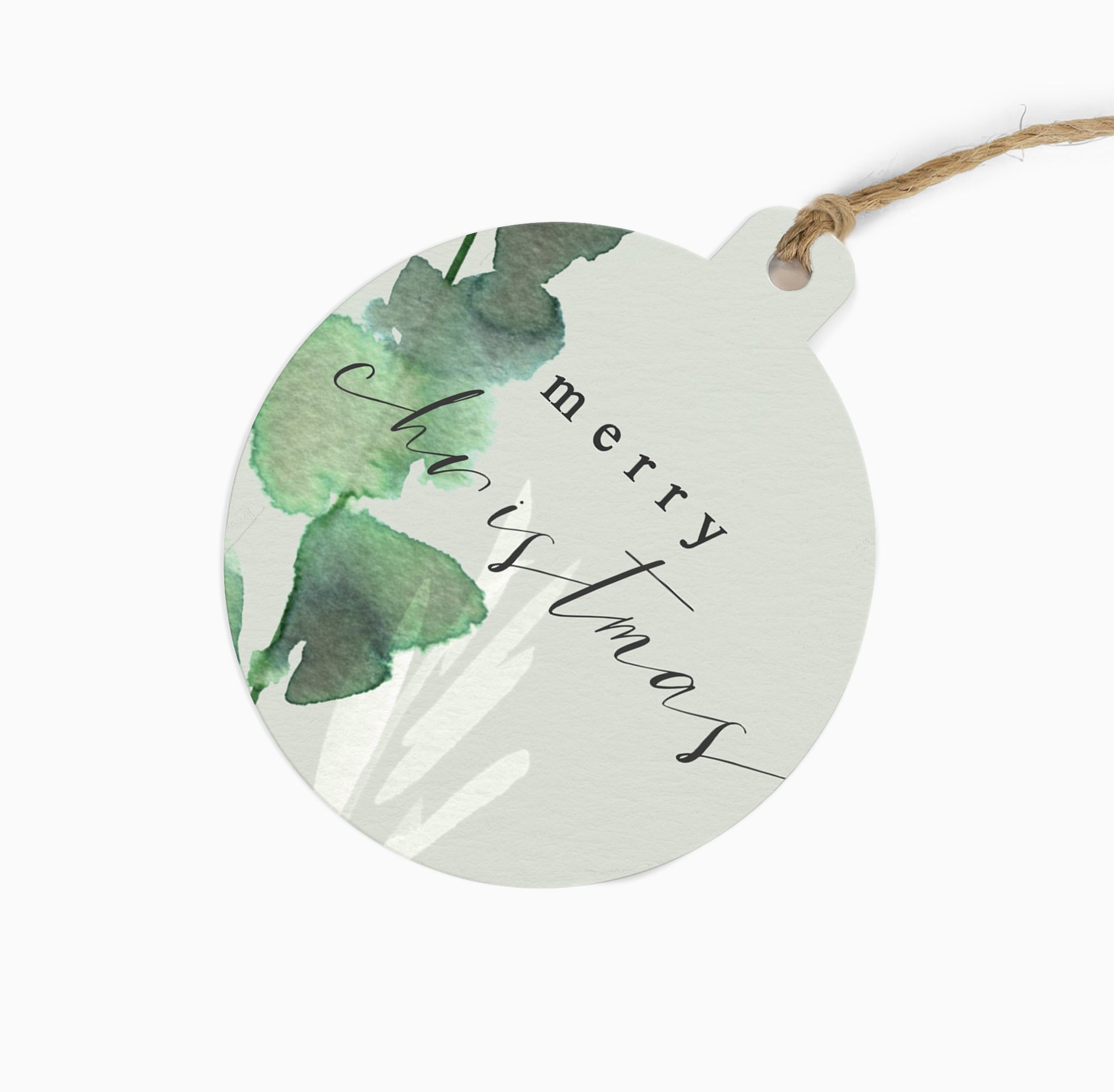 Christmas Gift Tag-ZWT24 - Floral Christmas Gift Tag (6 Pack)-Whistlefish