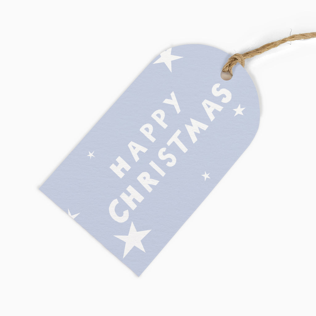Christmas Gift Tag-ZWT32 - Happy Christmas Gift Tags (Pack of 6)-Whistlefish