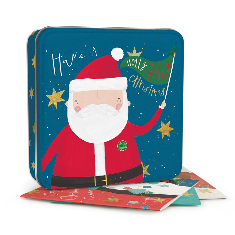 Christmas Notelet Tin - XM35NT - Christmas Characters Notelet Tin - Christmas Characters Notelet Tin - Whistlefish