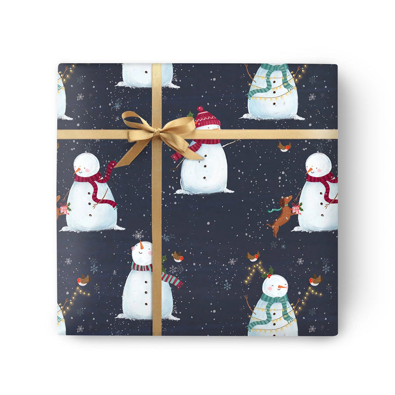 Christmas Wrap Bundle - ZWPB03 - Robins & Snowmen Wrap Bundle - Robins & Snowmen Wrap Bundle - Whistlefish