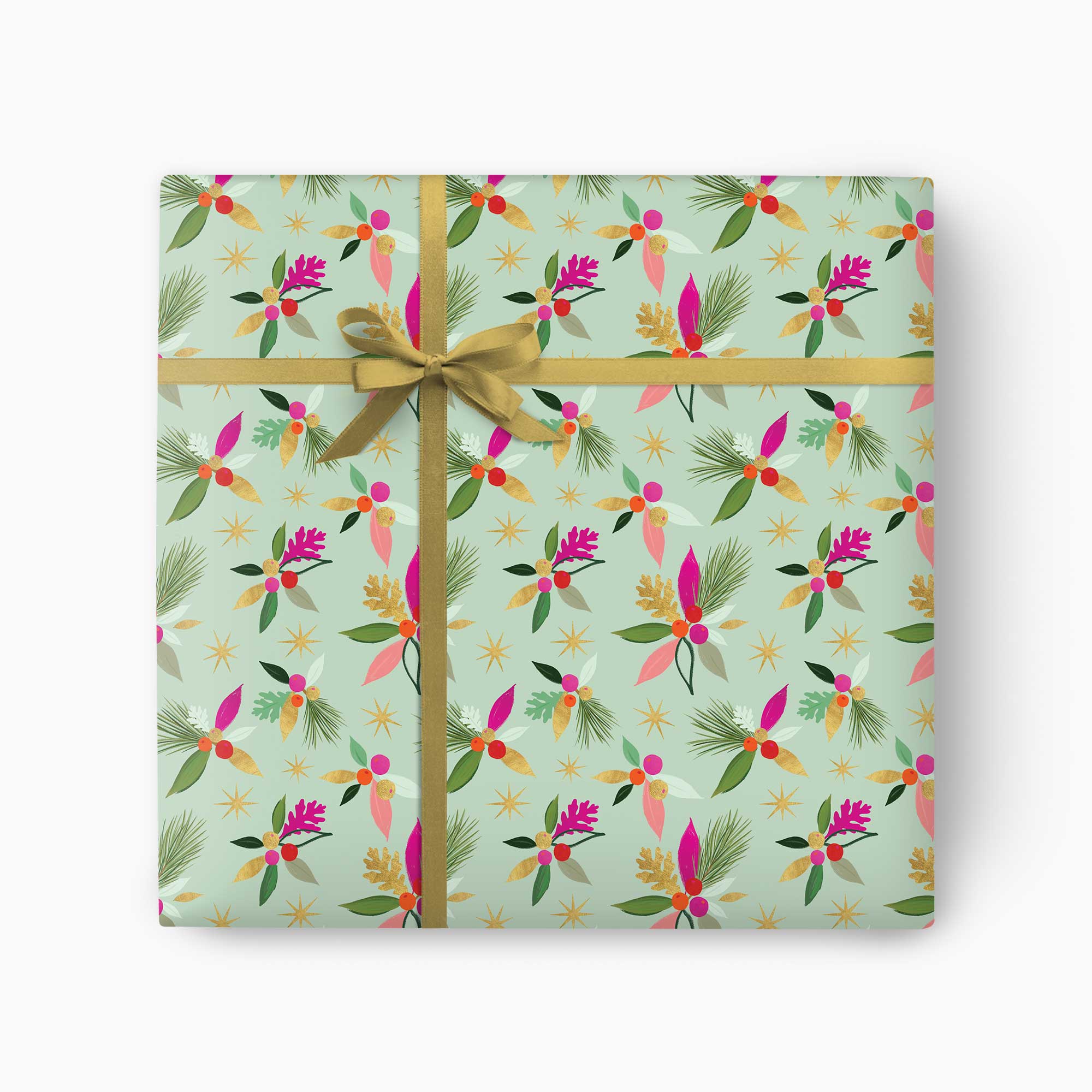 Christmas Wrapping Paper-CWP047 - Funky Burst Christmas Wrapping Paper-Whistlefish