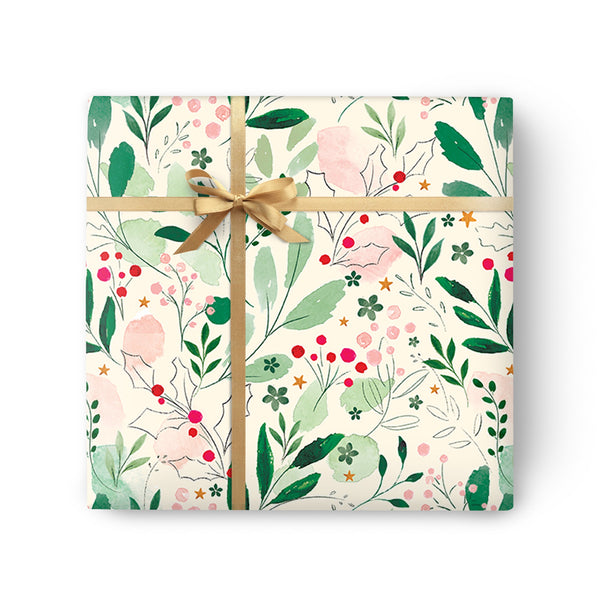 Christmas Wrapping Paper - ZWP22 - Enchanted Foliage Christmas Wrapping Paper - Enchanted Foliage Christmas Wrapping Paper - Whistlefish