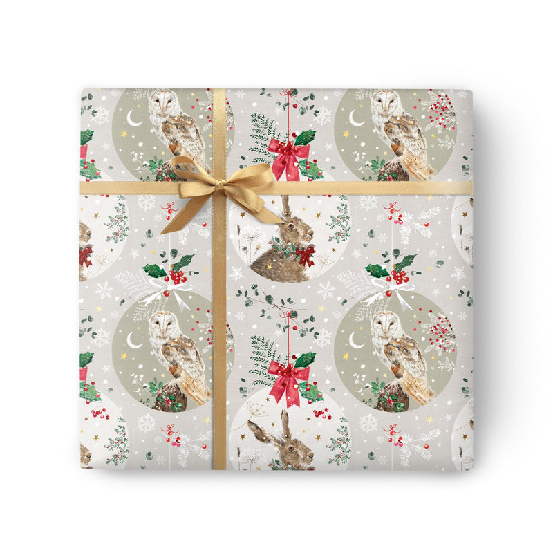 Christmas Wrapping Paper - ZWP26 - Woodland Wonders Christmas Wrapping Paper - Woodland Wonders Christmas Wrapping Paper - Whistlefish