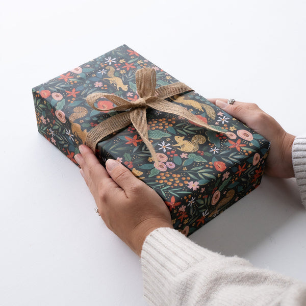 Christmas Wrapping Paper - ZWP47 - Floral Glade Christmas Wrapping Paper - Floral Glade Christmas Wrapping Paper - Whistlefish