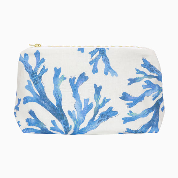 Cosmetic Bag-SG01WB - Seaweed Seagrass Cosmetic Bag-Whistlefish