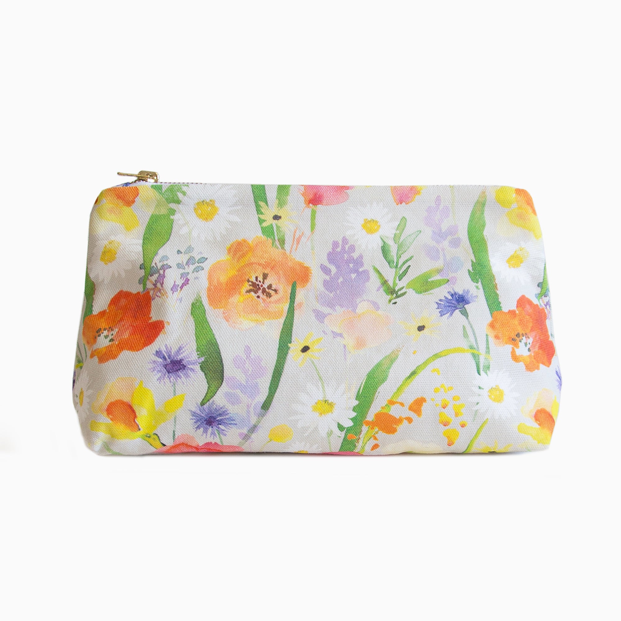 Cosmetic Bag-WFWB03 - Meadow Morning Cosmetic Bag-Whistlefish